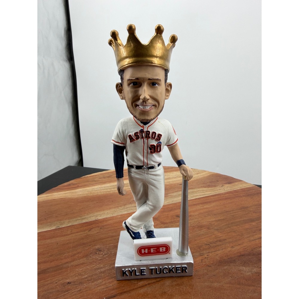 BDA Sports Kyle Tucker Silver Slugger Bobblehead Unisex OS White King Tuck SGA